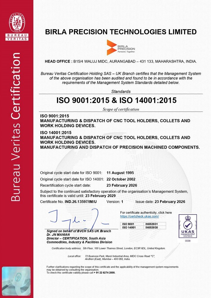 ISO9001 & ISO14001 Certificate_Tool Holder Div_page-0001